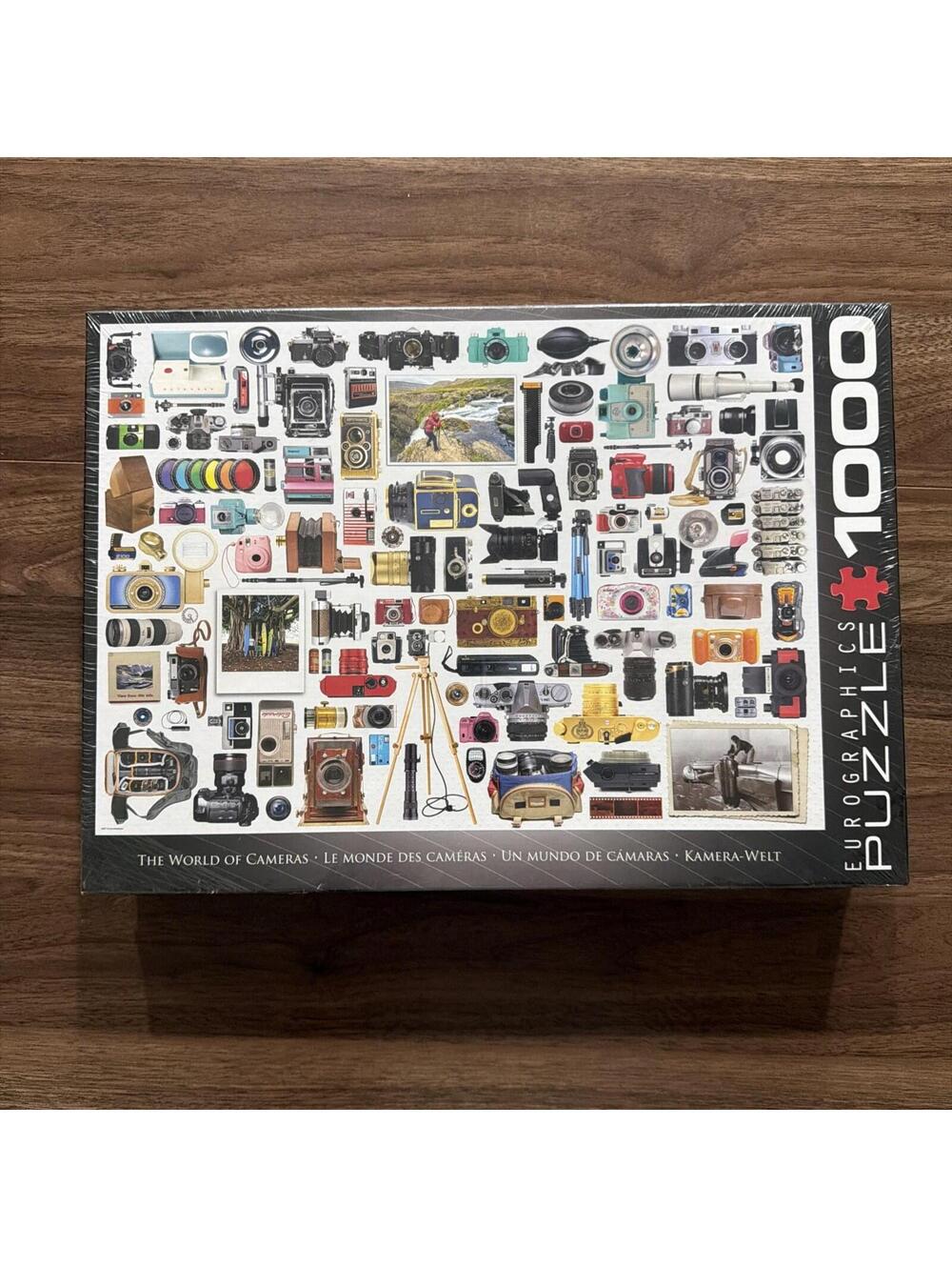 Eurographics puzzle;  World of Cameras; 1000 pieces